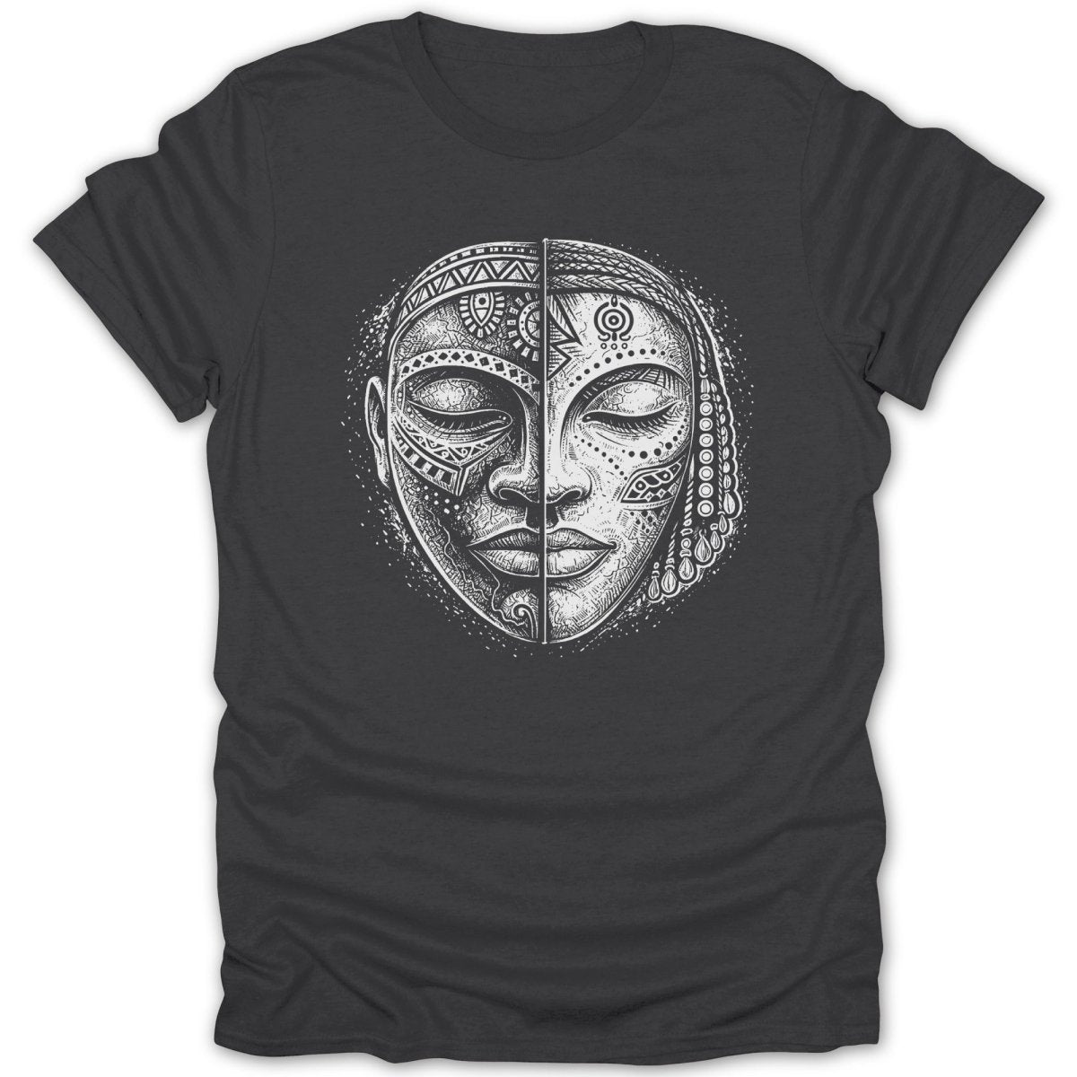 Dual Spirit Mask Tee - Zion Threadz