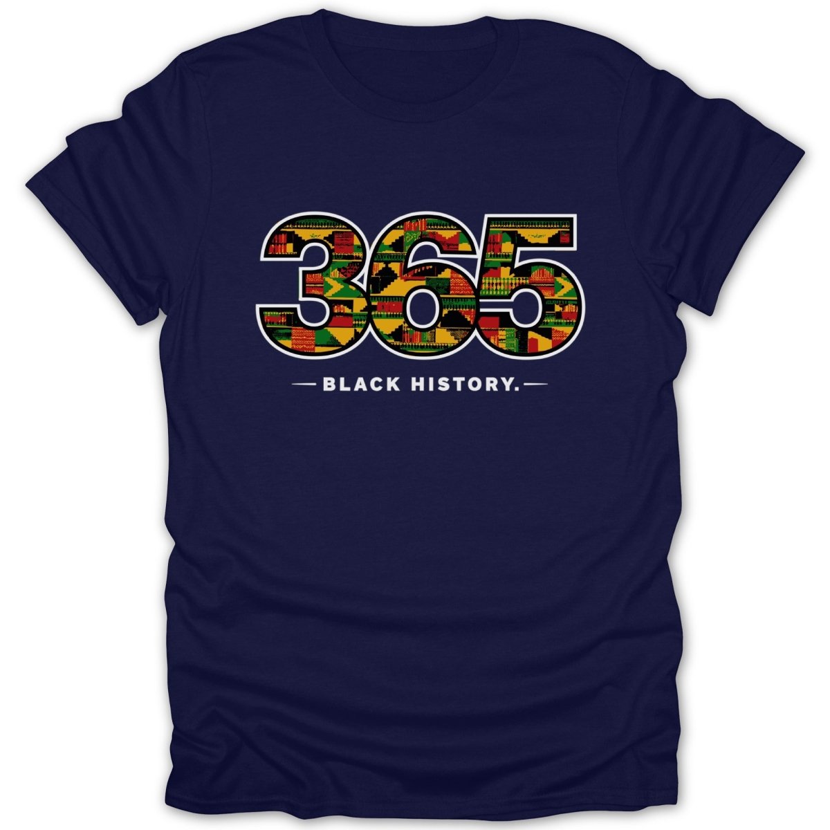 365 Black History Kente Pattern Tee - Zion Threadz