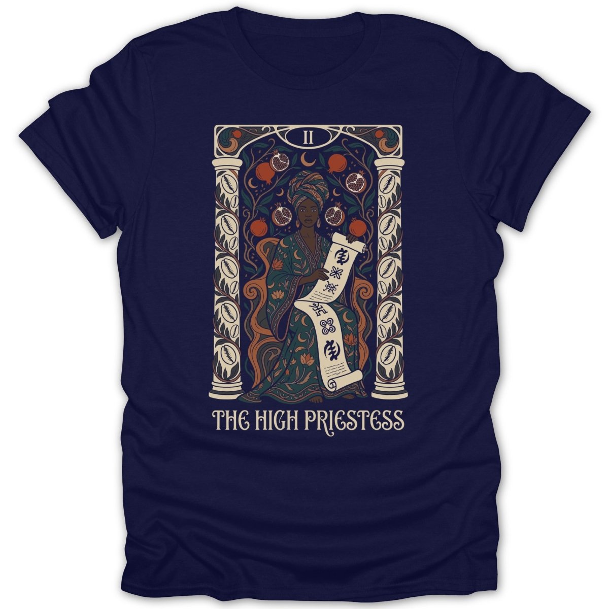 High Priestess Tarot Tee - Zion Threadz