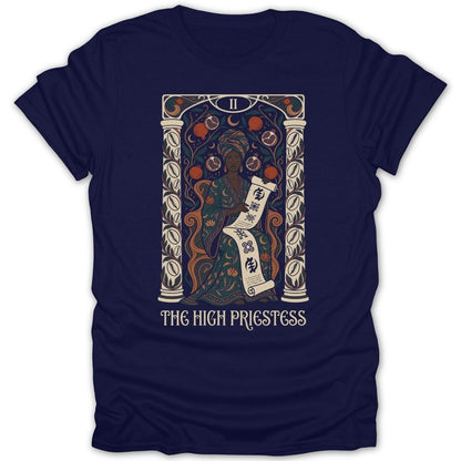 High Priestess Color Tarot Tee - Zion Threadz