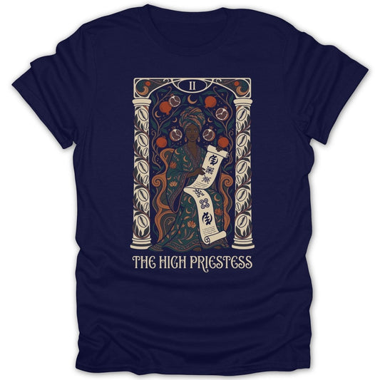 High Priestess Tarot Tee - Zion Threadz