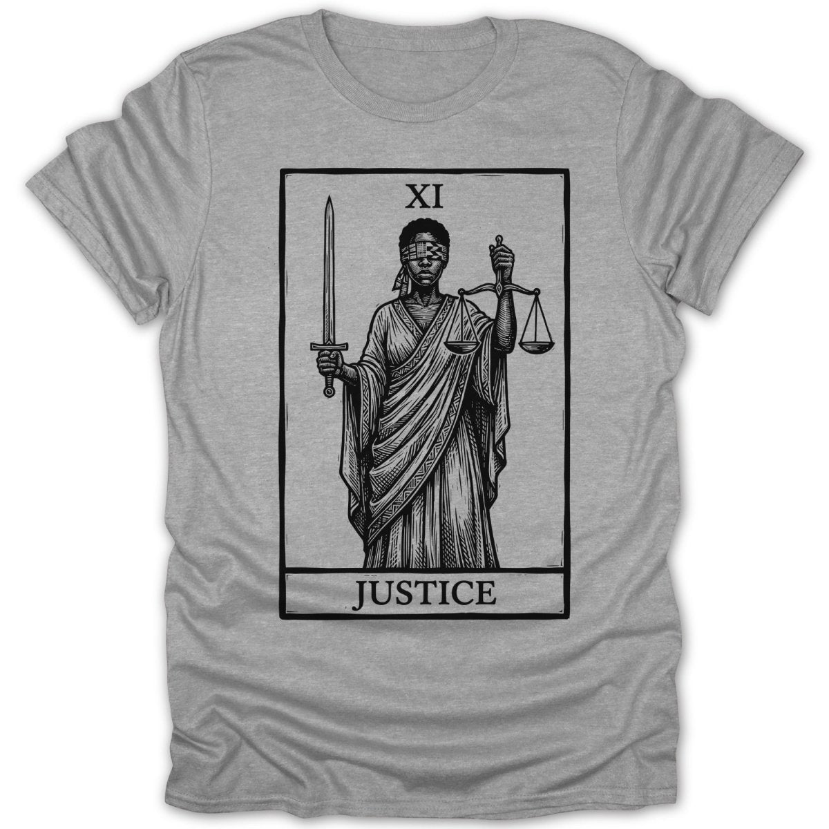 Lady Justice Tarot Tee - Zion Threadz