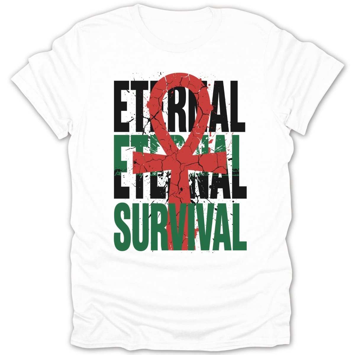 Eternal Survival Ankh Tee - Zion Threadz