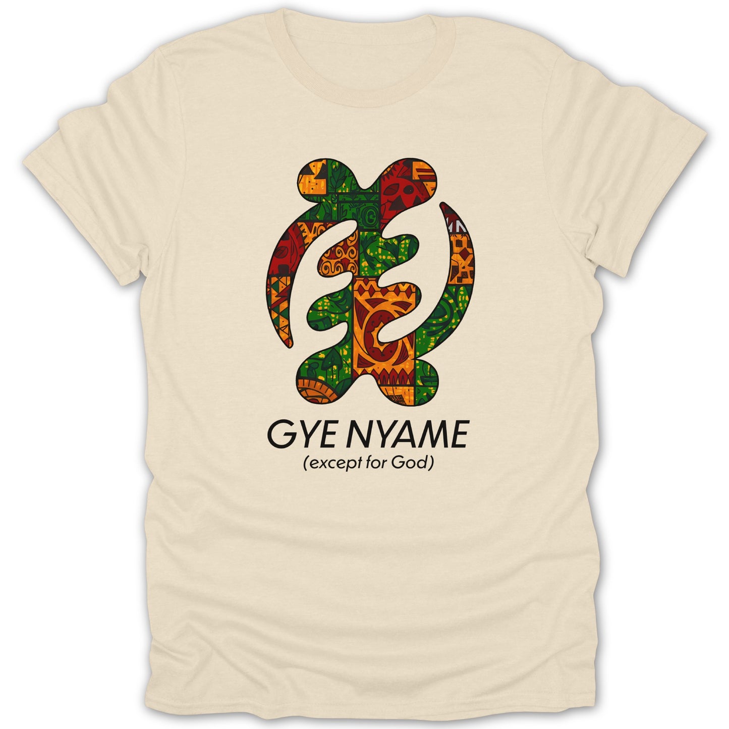 GYE NYAME Except For God African Symbol T-shirt