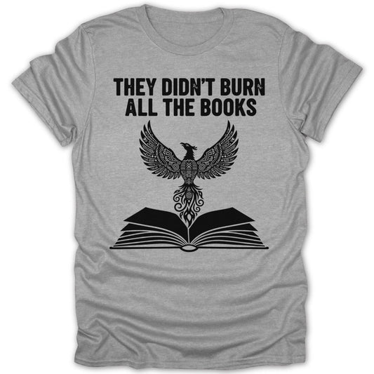 Books Phoenix Rises Tee - Zion Threadz