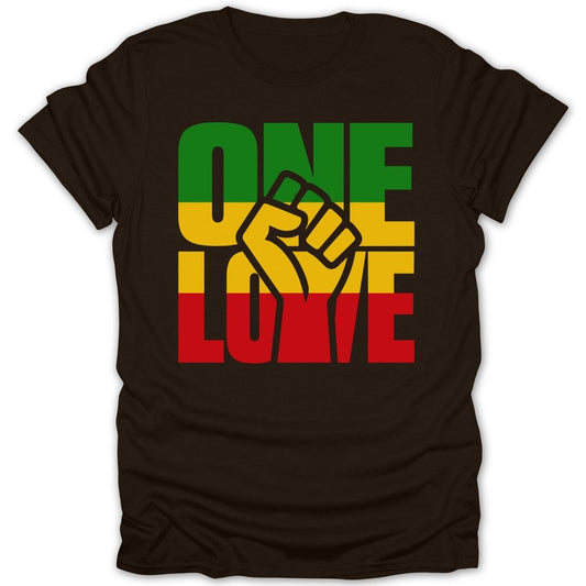 One Love Juneteenth Solidarity Tee - Zion Threadz
