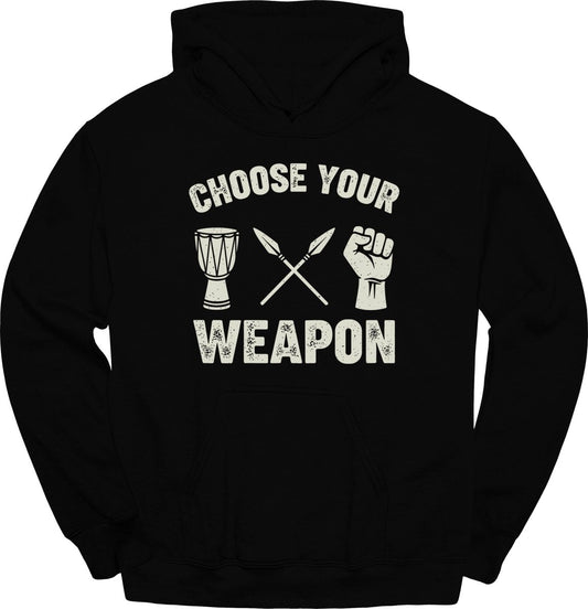 Choose Your Weapon Hoodie - Zion Threadz