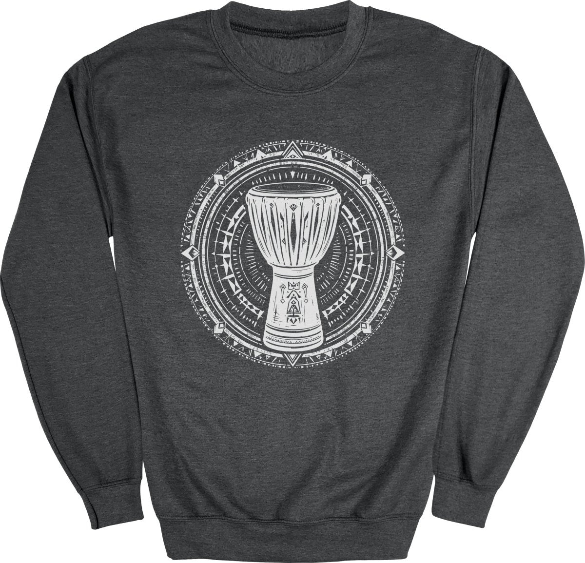 Djembe Drum Art Sweatshirt - Zion Threadz