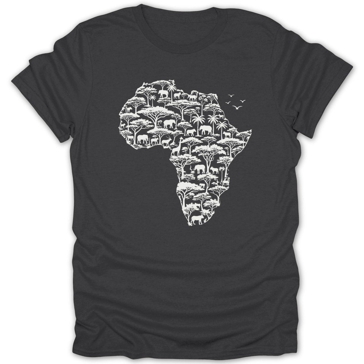 Wildlife Safari in Africa Shape Tee - Zion Threadz