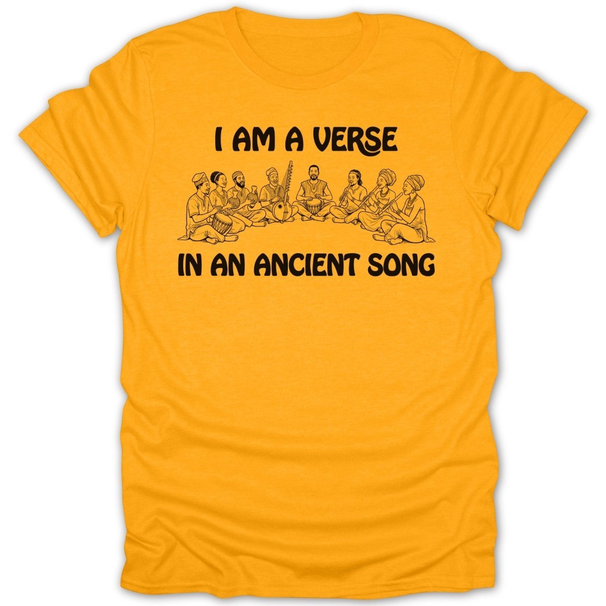 I Am a Verse In an Ancient Song Artwork Tee - Zion Threadz