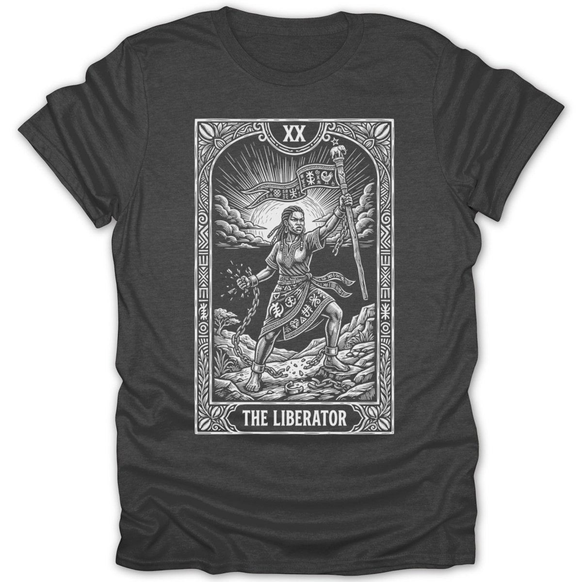 The Liberator Tarot Card Tee - Zion Threadz