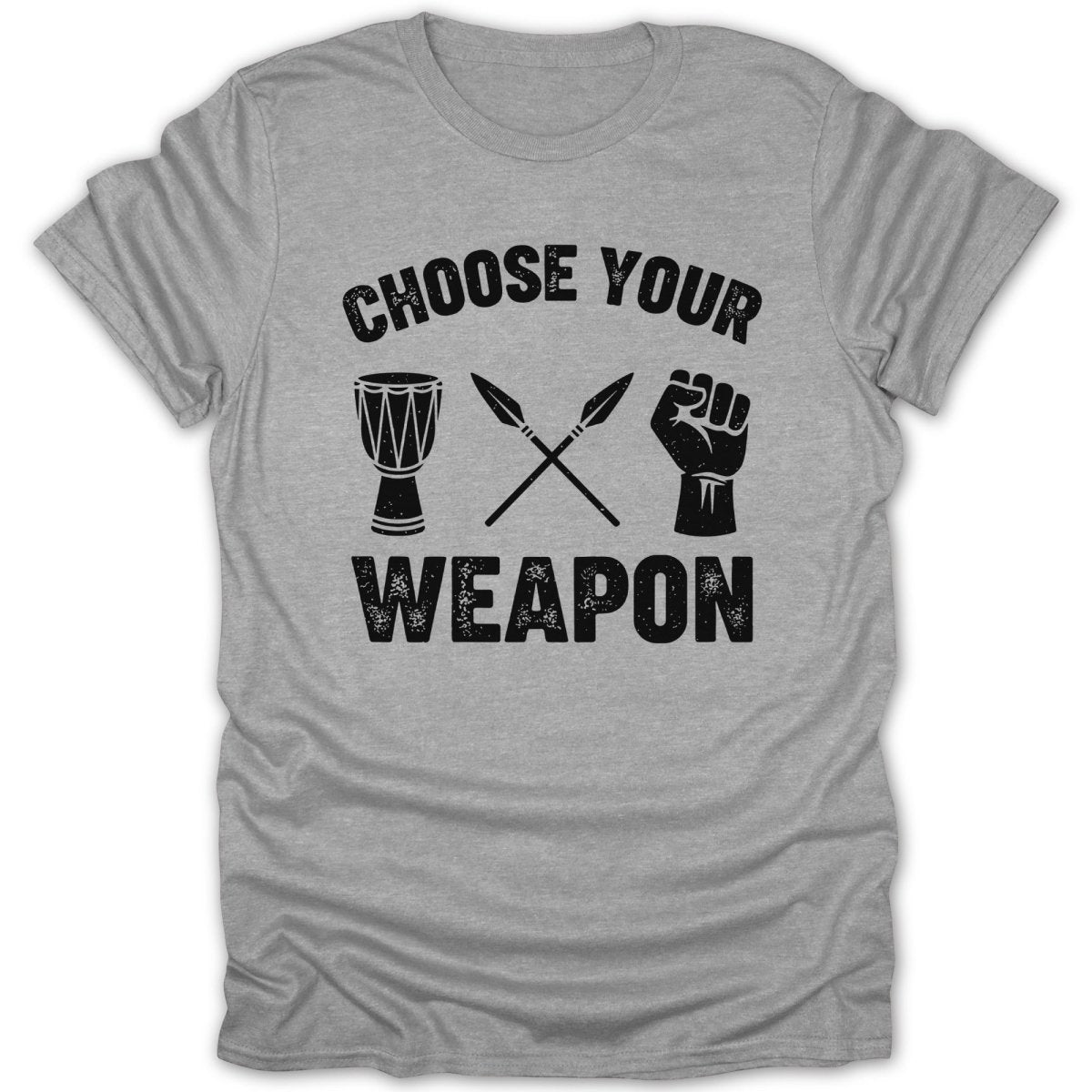 Choose Your Weapon Tee - Zion Threadz