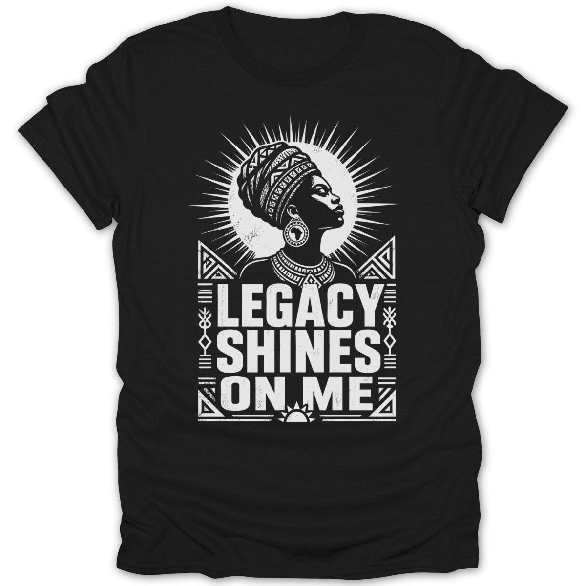 Legacy Shines On Me BW Tee - Zion Threadz