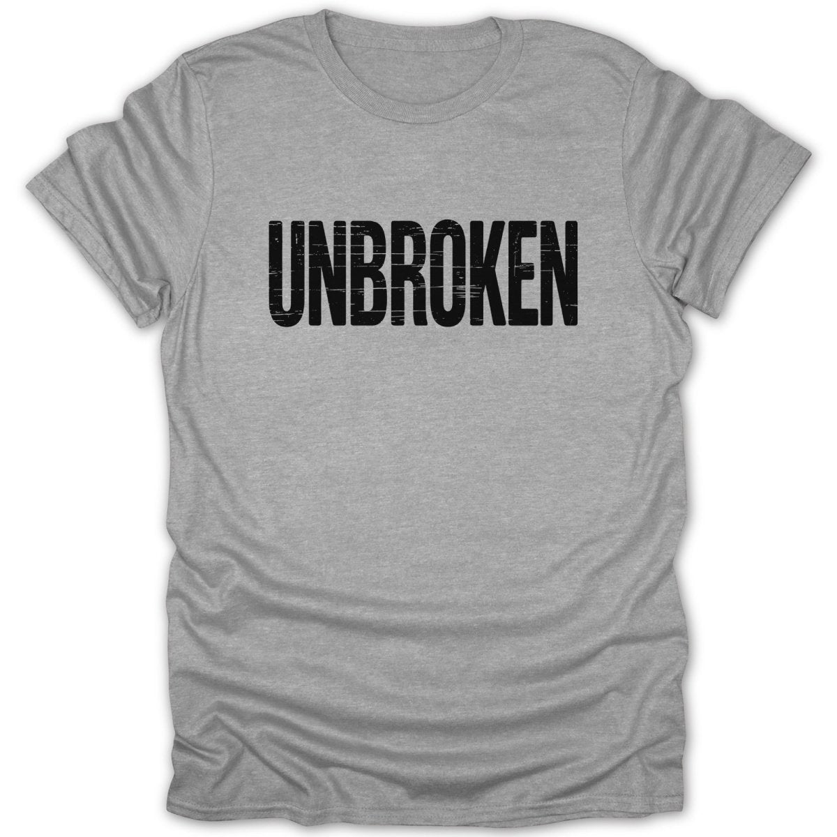 Unbroken Distressed Tee - Zion Threadz