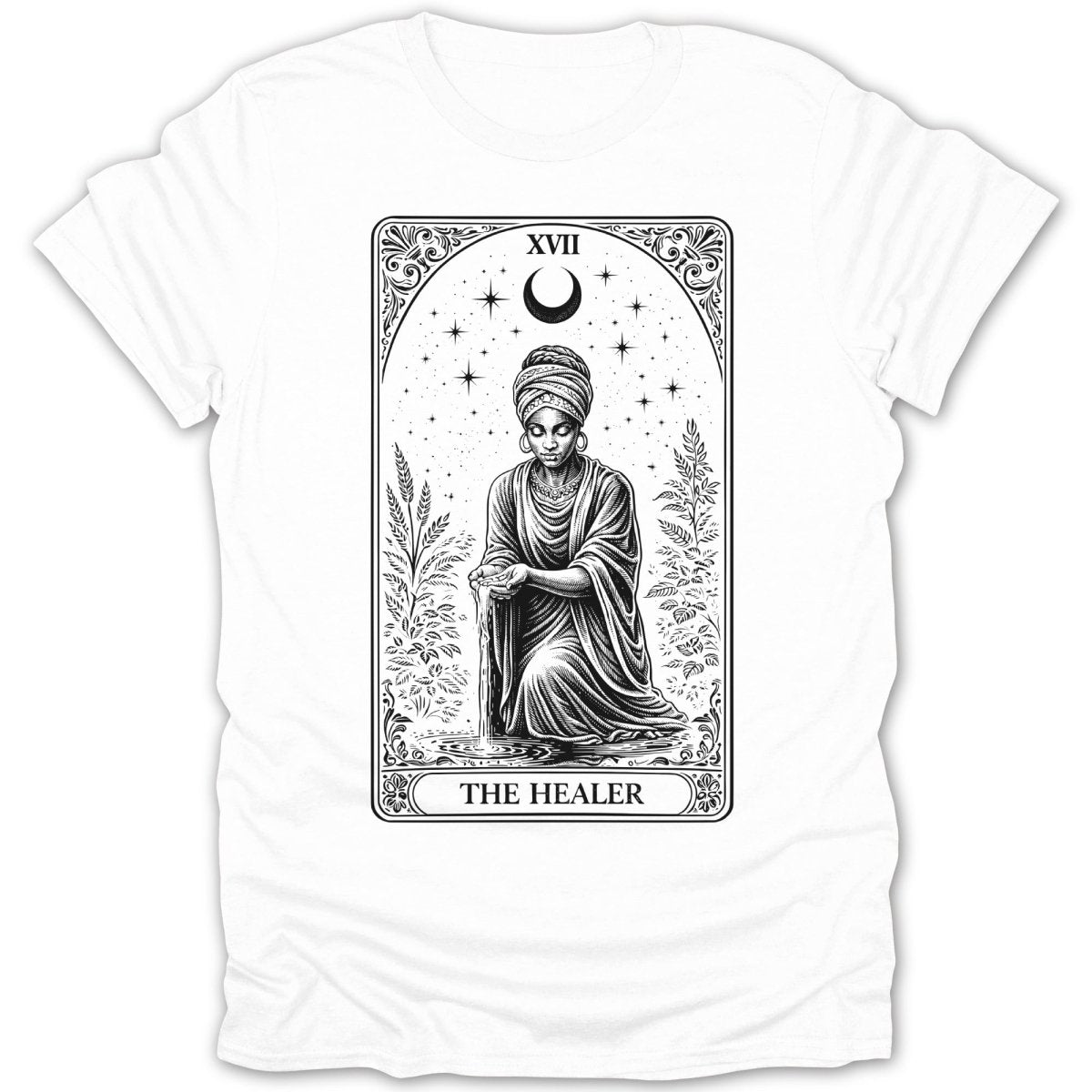 The Healer Tarot Card Tee - Zion Threadz