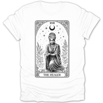 The Healer Tarot Card Tee - Zion Threadz