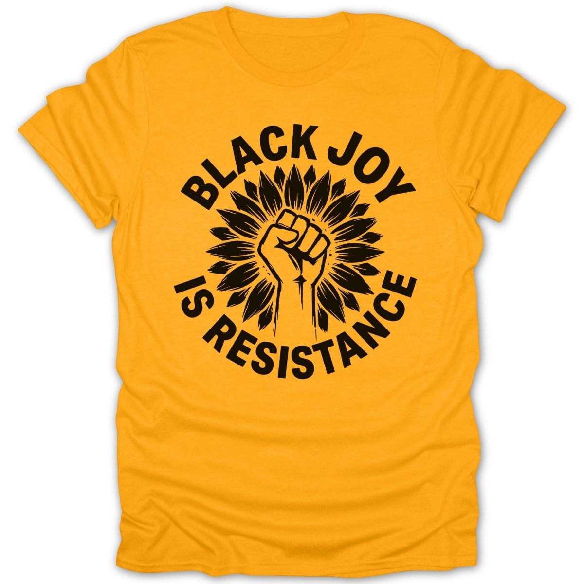 Black Joy Is Resistance BW Tee - Zion Threadz