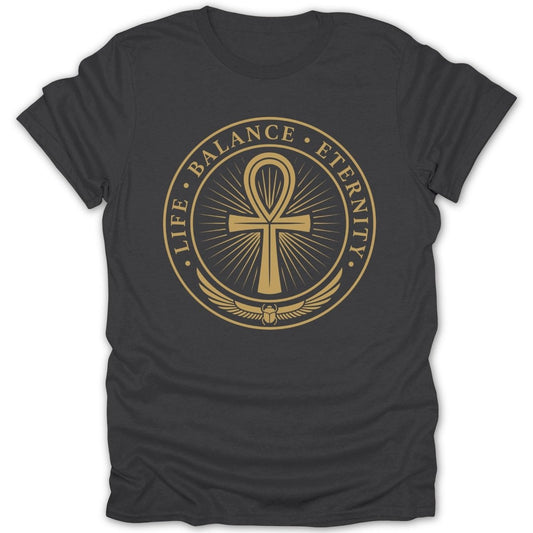 Life Balance Eternity Ankh Tee - Zion Threadz