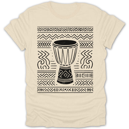 African Drum and Tribal Patterns T-Shirt product