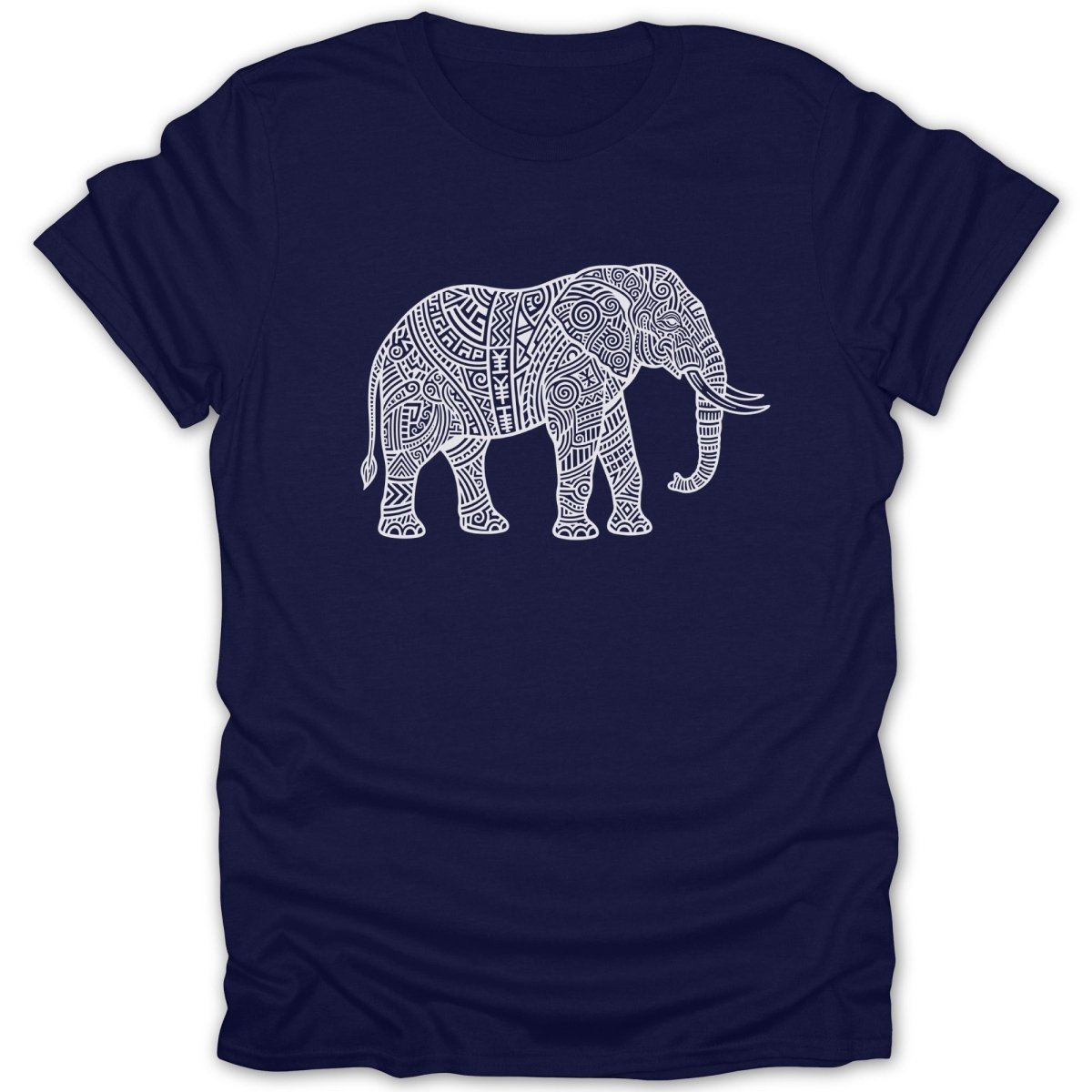 Tribal Elephant Pattern Tee - Zion Threadz