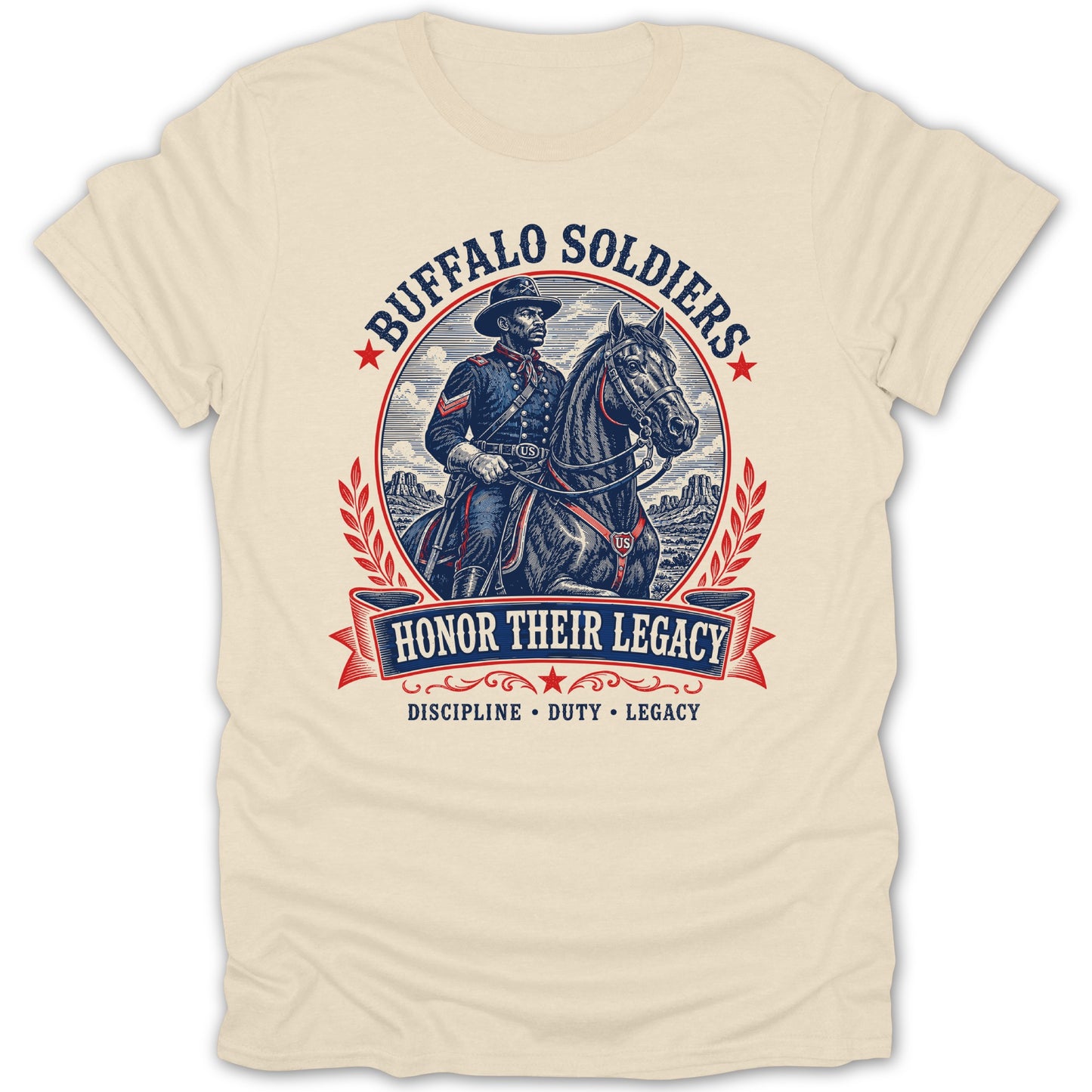 Buffalo Soldiers Honor Their Legacy: Discipline, Duty, Legacy.
