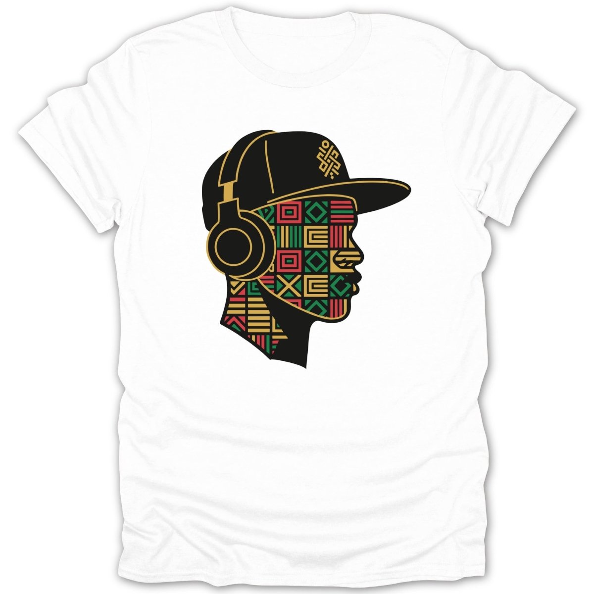 Hip Hop Man Pattern Tee - Zion Threadz