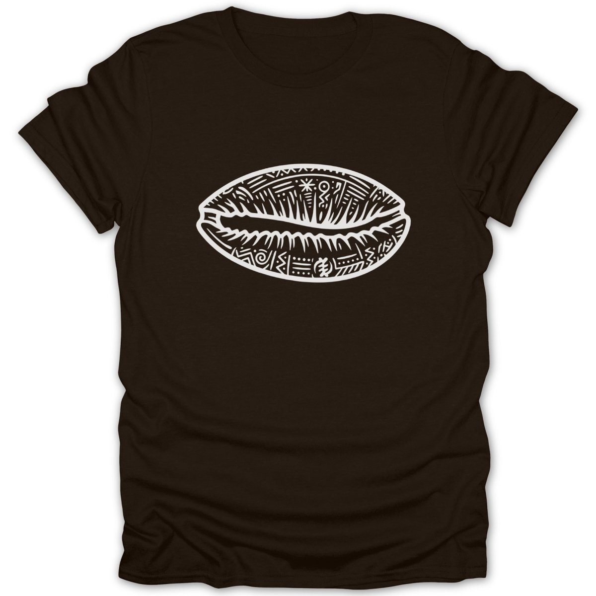 Cowrie Shell Adinkra Tee - Zion Threadz