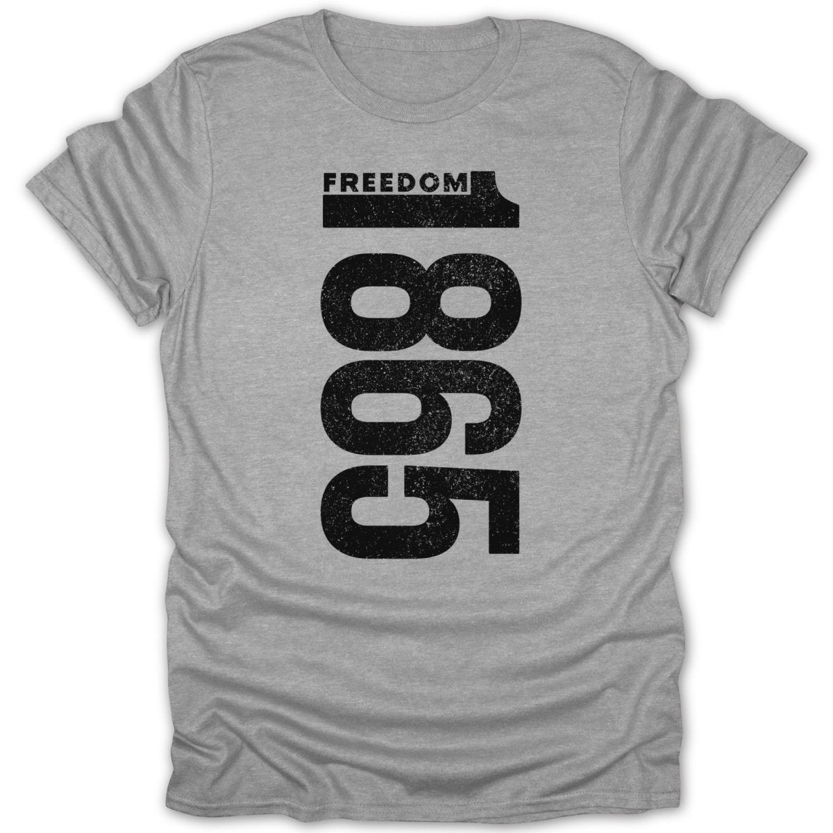 Freedom 1865 Distressed Tee - Zion Threadz