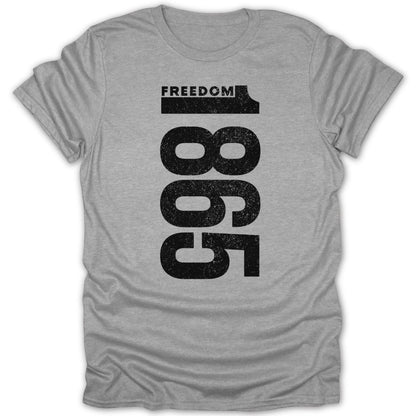 Freedom 1865 Distressed Tee - Zion Threadz