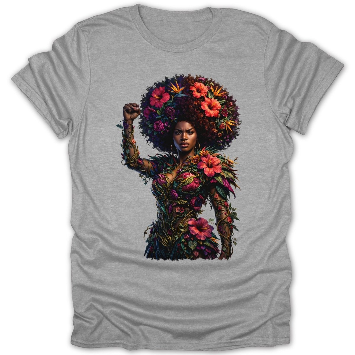 Divine Bloom Power Tee - Zion Threadz