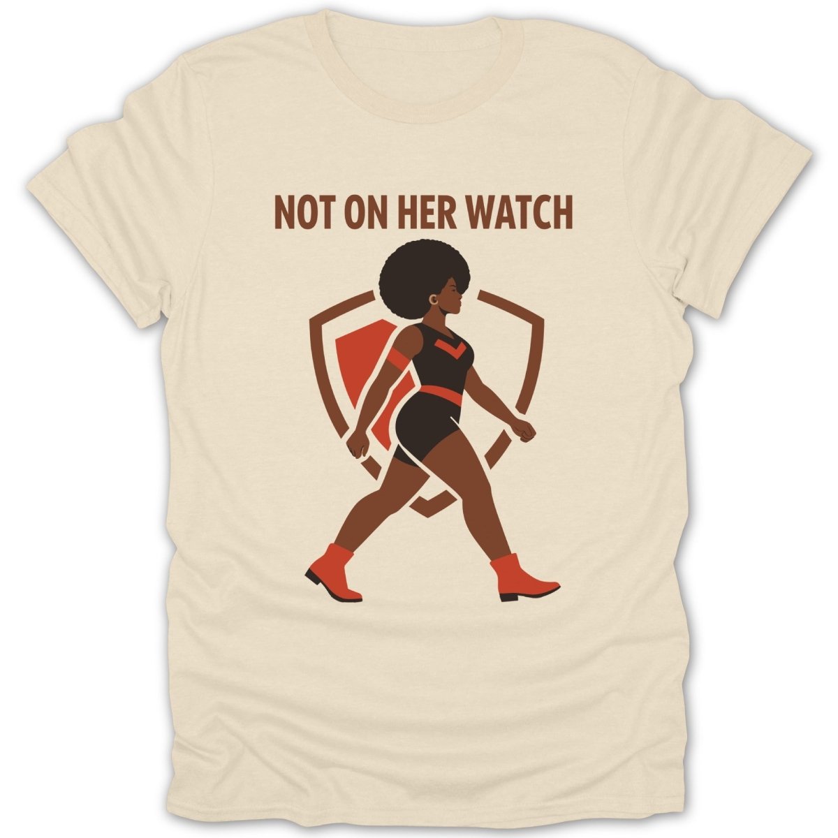 Not On Her Watch Tee - Zion Threadz