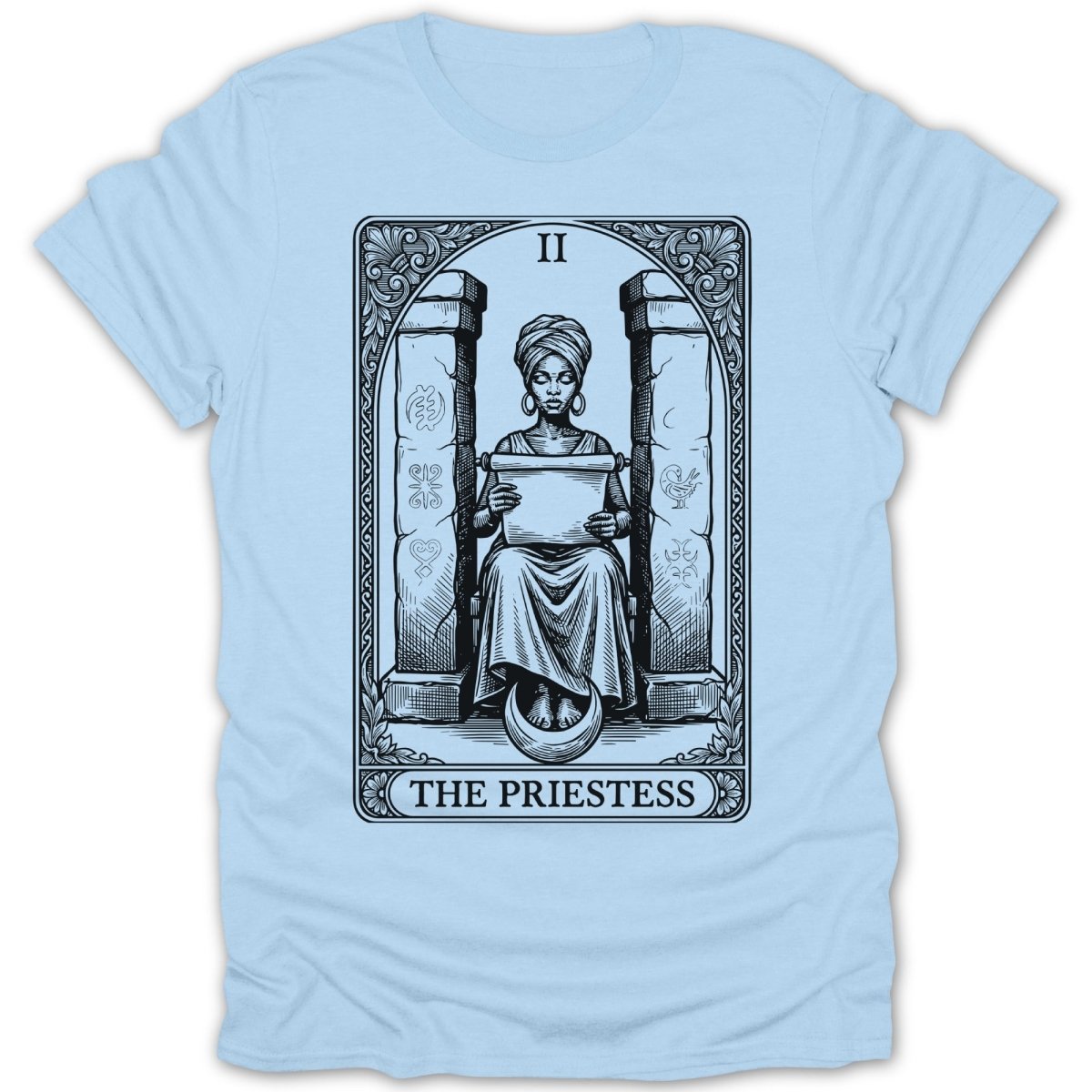 High Priestess Tarot Tee - Zion Threadz