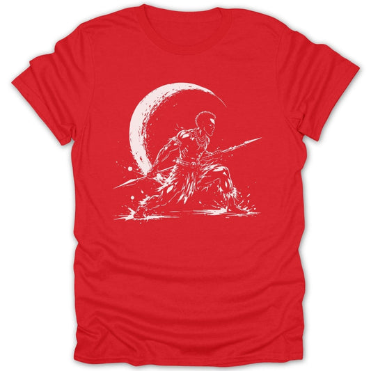 Lunar Warrior Spirit BW Tee - Zion Threadz