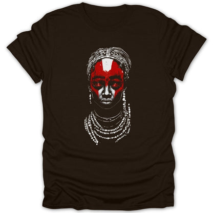 Dahomey Agojie Warrior Portrait Tee - Zion Threadz
