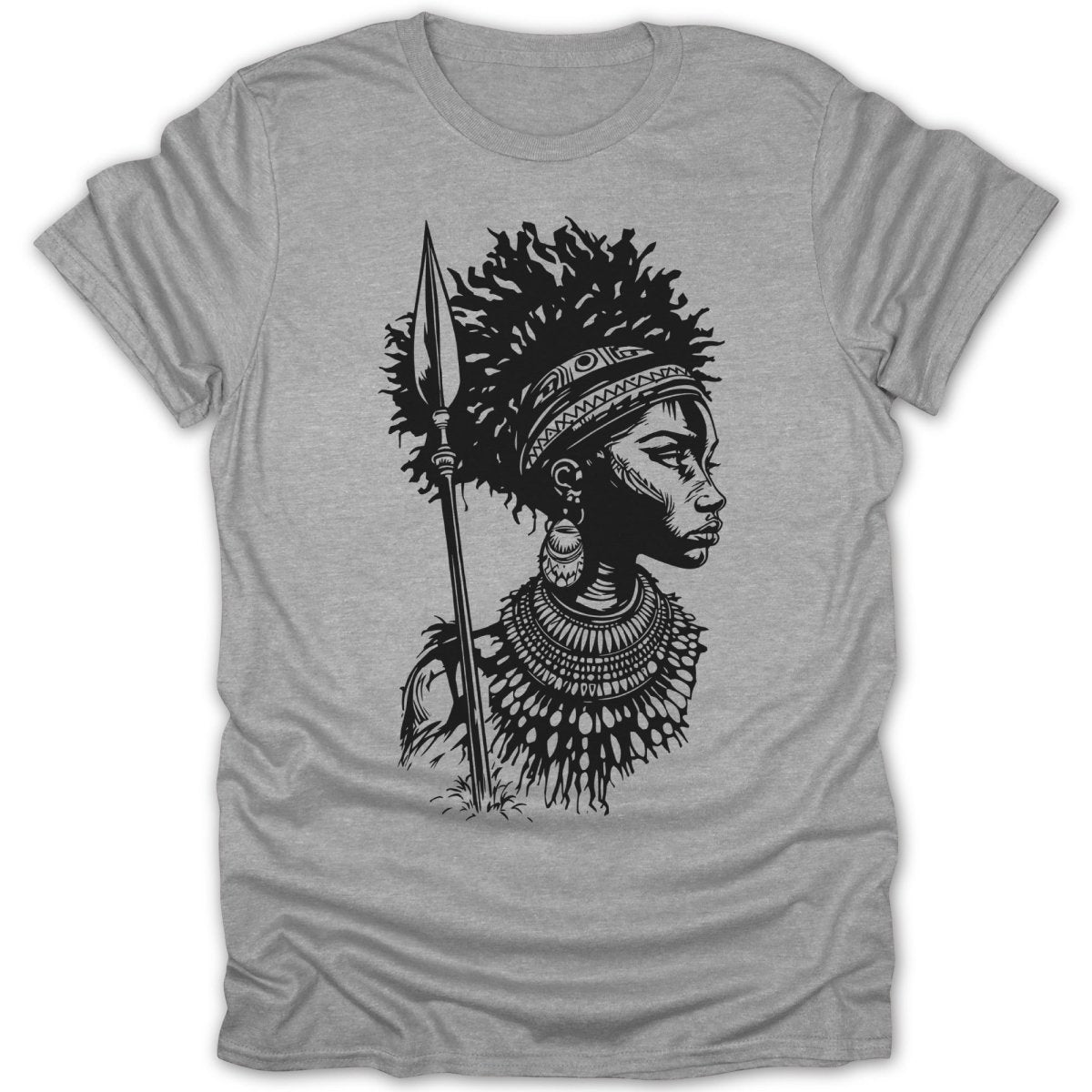 African Queen Warrior Tee - Zion Threadz