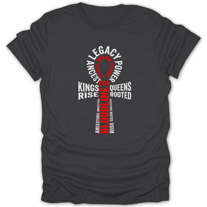 Ancestral Legacy Ankh Tee - Zion Threadz