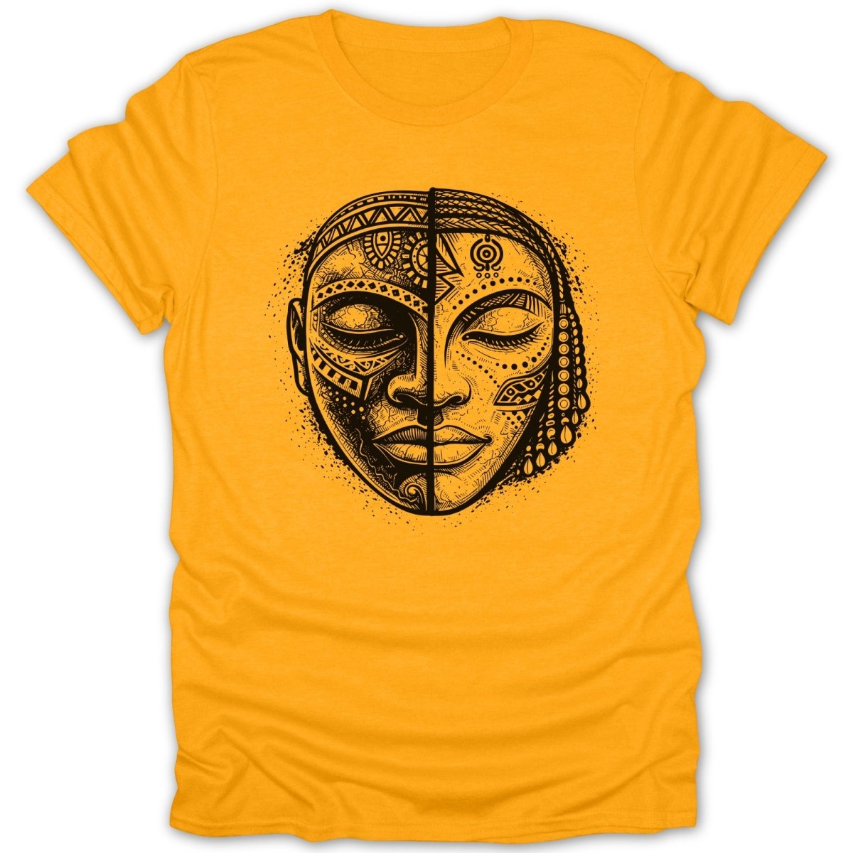 Dual Spirit Mask Tee - Zion Threadz