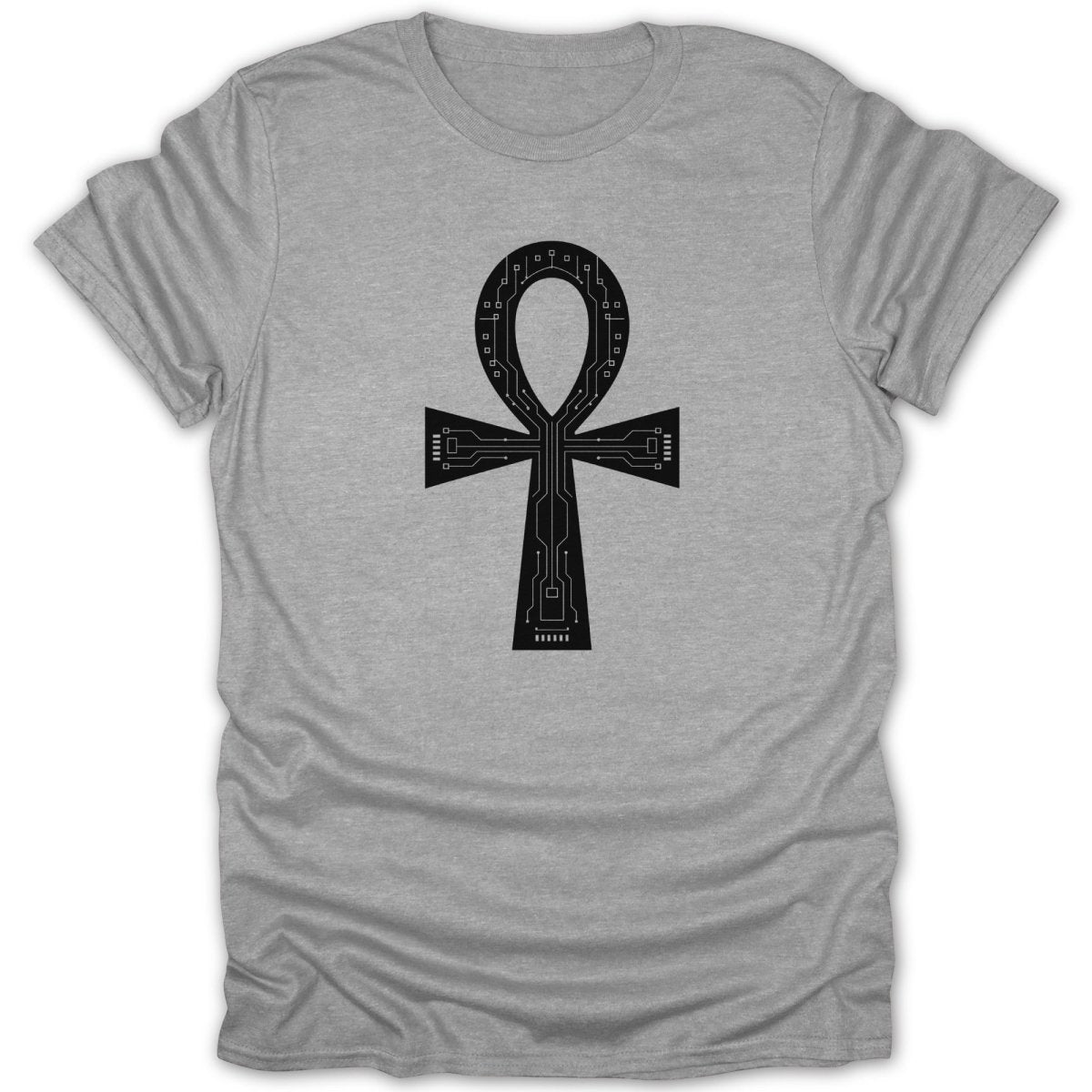 Egyptian Ankh Circuits Tee - Zion Threadz