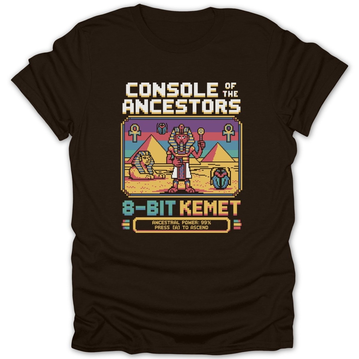 Bit Kemet Pixel Tee - Zion Threadz