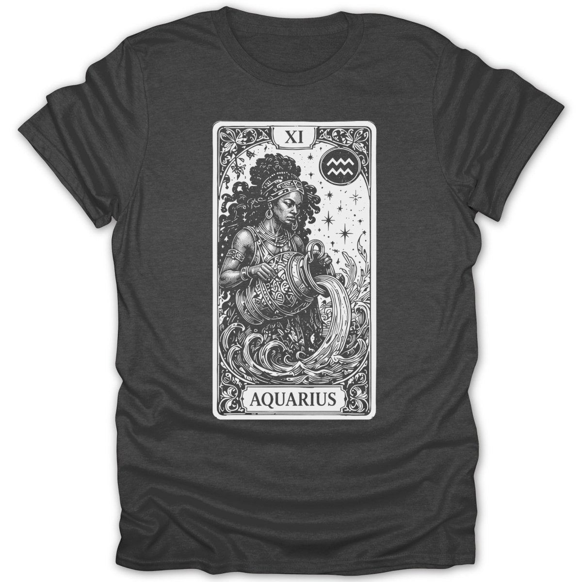 Aquarius Zodiac Tee - Zion Threadz