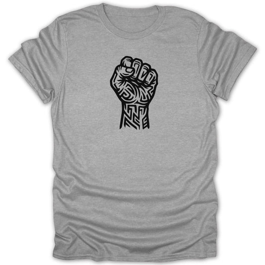 Raised Fist Solidarity Tee - Zion Threadz