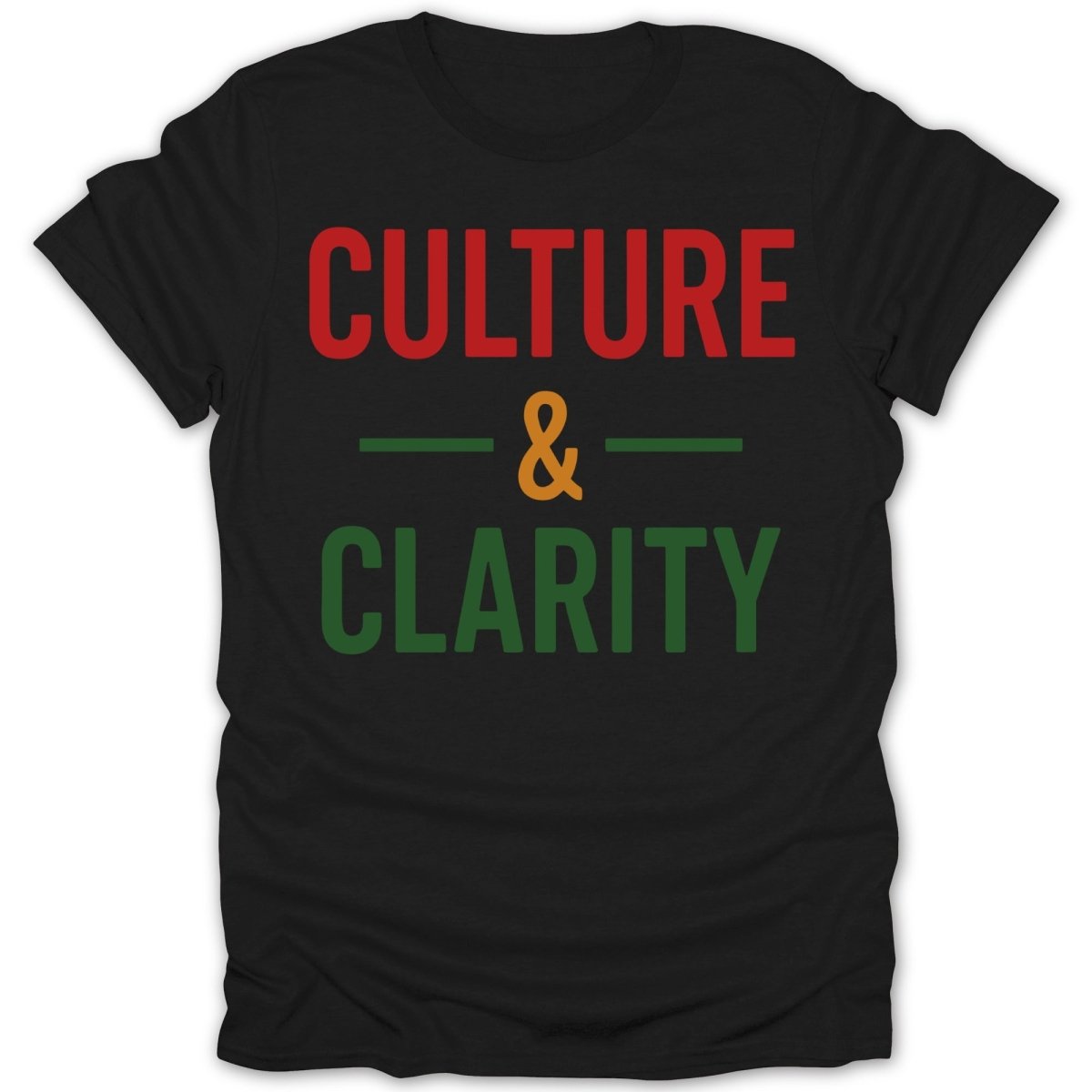 Culture & Clarity RBG Tee - Zion Threadz