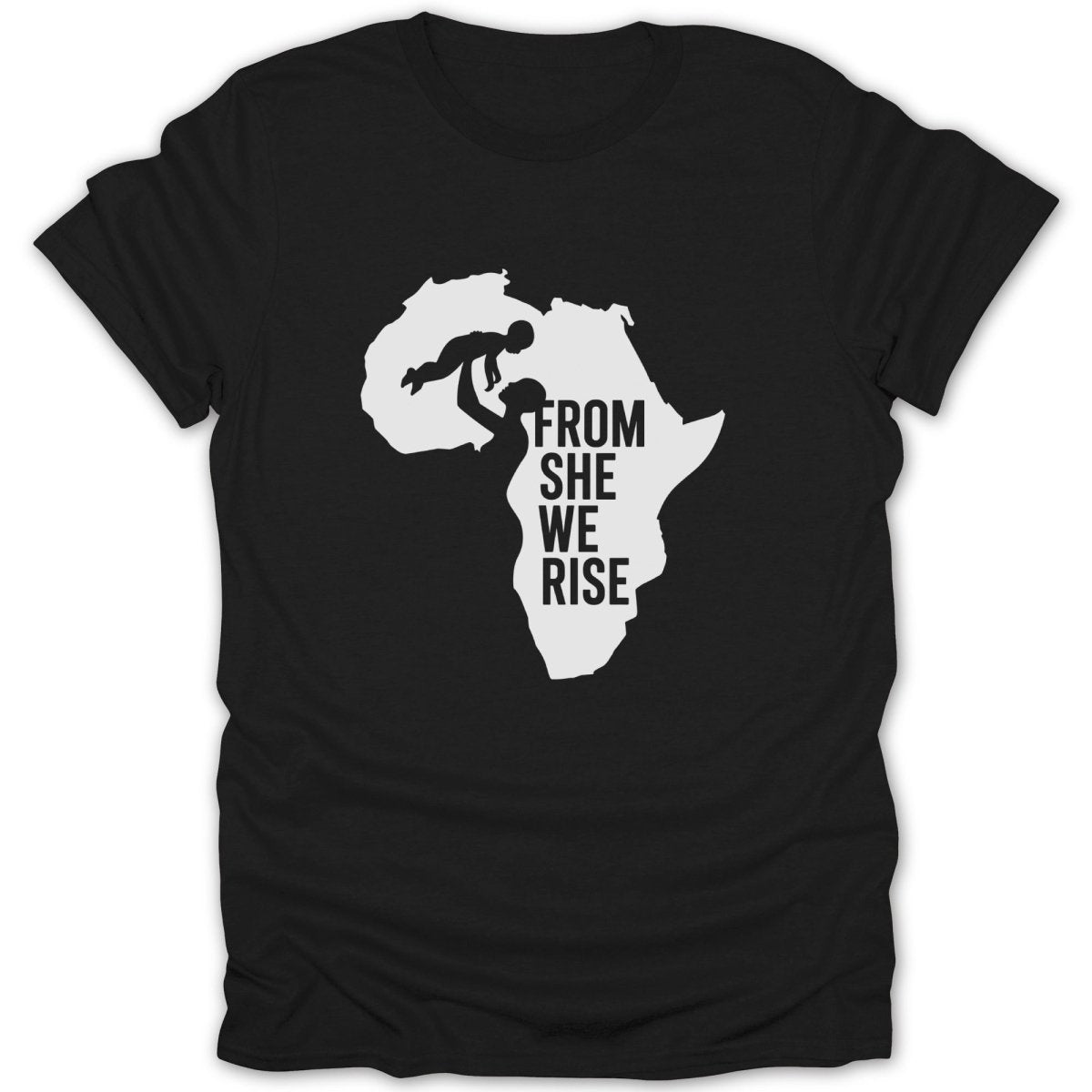 From She We Rise Tee - Zion Threadz