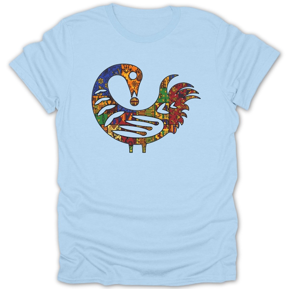 Sankofa Adinkra Tribal Pattern Tee - Zion Threadz