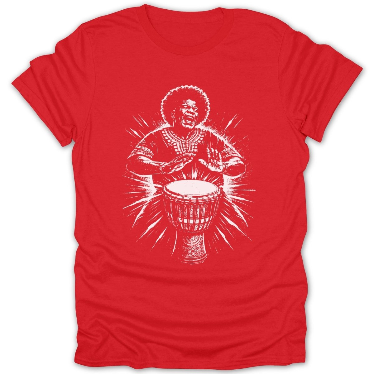Rhythmic Resonance Drummer Tee - Zion Threadz