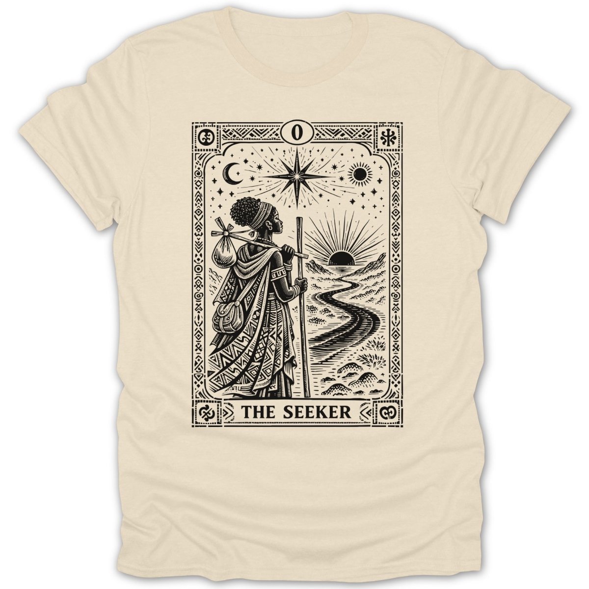 The Seeker Tarot Card Tee - Zion Threadz