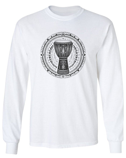 Djembe Drum Art Long Sleeve - Zion Threadz