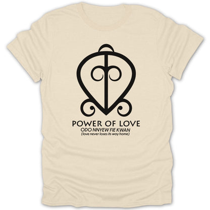 Adinkra - Power of Love Tee - Zion Threadz