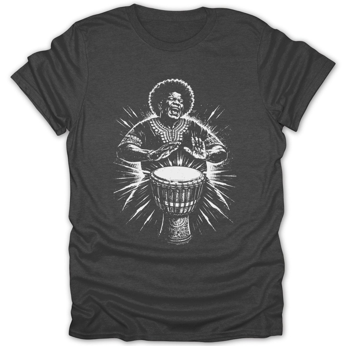 Rhythmic Resonance Drummer Tee - Zion Threadz