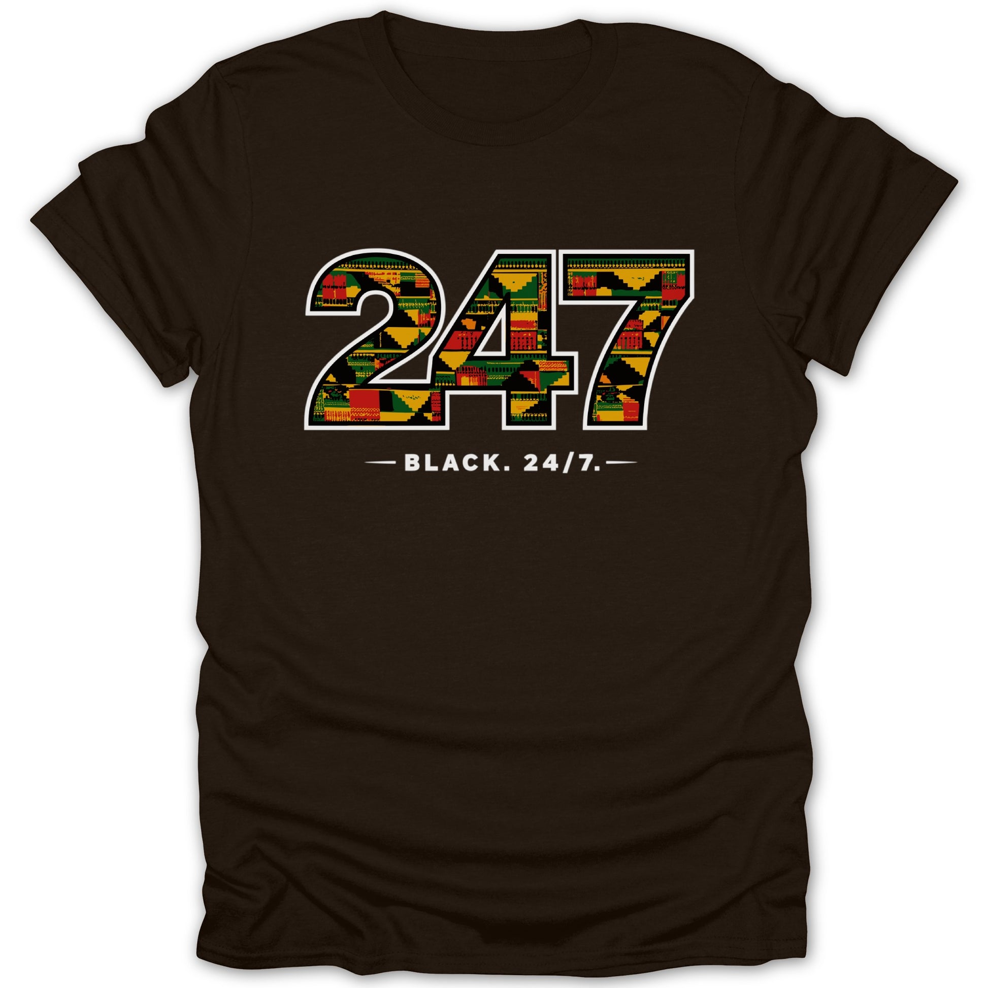 BLACK. 24/7. 247 Graphic Printed Shirt